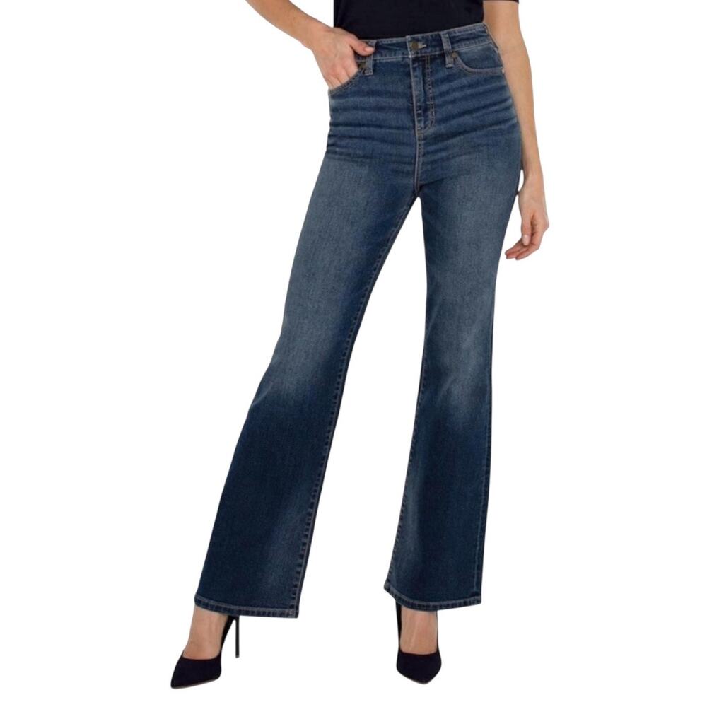 Liverpool The Bootcut Jeans Mid Rise Dark Blue  Bronte Wash Women’s Size 20W